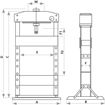 Image sur Presse manuelle et pneumatique 50 T